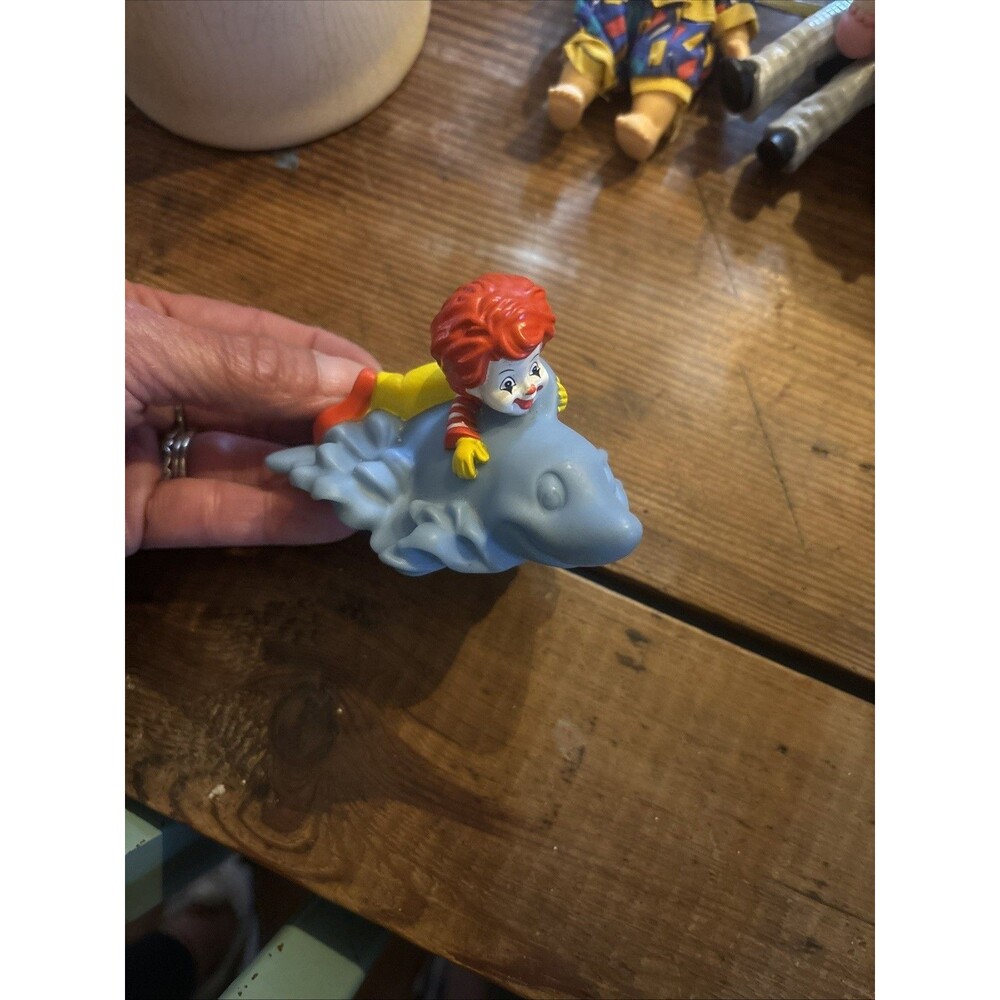 McDonalds Ronald McDonald Riding A Dolphin Toy, 2006